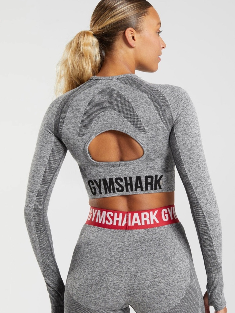 Gymshark grey top - Picture 2 of 6